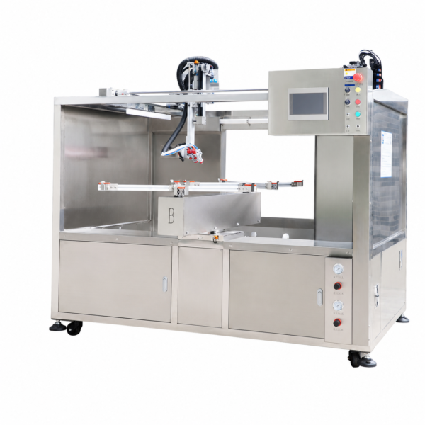 yifanautomation-YF-09-5-Axis Automatic Spray Painting Machine-2 5-Axis Automatic Spray Painting Machine with 2, 4 & 8 Station Configurations